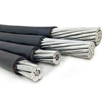Cable de décharge de service triplex / duplex / quadruplex Cable de conducteur en aluminium Multi-Core