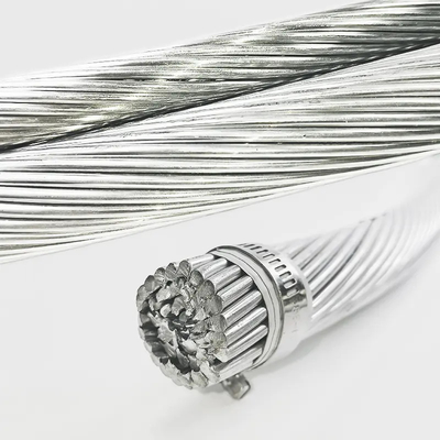 AACSR Conducteur haute résistance thermique alliage d'aluminium conducteur acier renforcé aluminium léger de grande capacité
