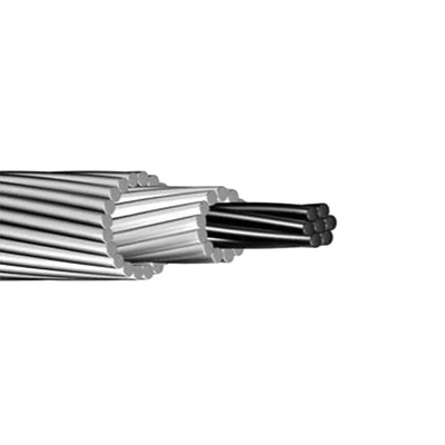 ACSR Conducteur en aluminium avec aéroglisseur renforcé d'acier câble électrique nu Eco-friendly Longue durée de vie pour les énergies renouvelables