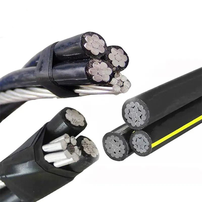 1KV PVC / XLPE / PE câble aérien à transmission électrique à haute tension isolée
