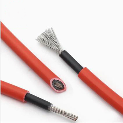 Cable solaire photovoltaïque certifié TUV 2,5-10 mm2 XLPE fil de cuivre isolé