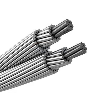 Conducteur en acier plaqué aluminium renforcé ACSR/AW/AS pour usage aérien certifié ISO CE ROHS tailles 16/25/35mm