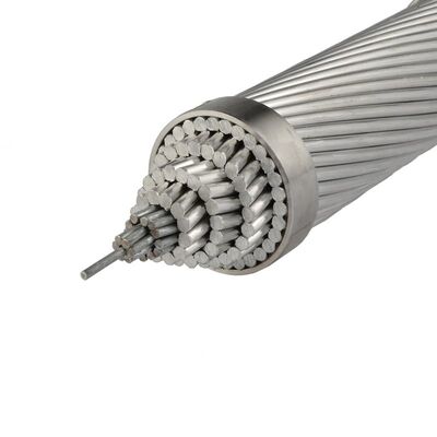 Cable aérien ACSR/AW conducteur d'aluminium renforcé d'aluminium revêtu d'acier