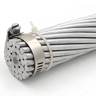 Conducteur en aluminium ACSR AW Haute Tension 20kV Câbles d'alimentation 16-800mm2 Matériau d'isolation nu pour application aérienne