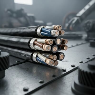 Le câble aérien ABC ¥ 16 mm2 à 120 mm2 Fil électrique, distribution aérienne basse tension