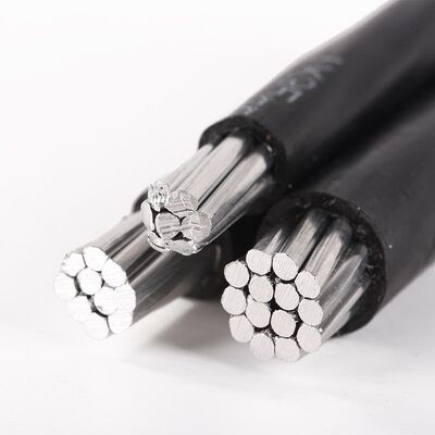 Cable à bande d'aéronef ABC de haute qualité 0.6/1Kv Cable aérien Cable électrique de conducteur en aluminium 35mm 50mm 70mm Direct d'usine