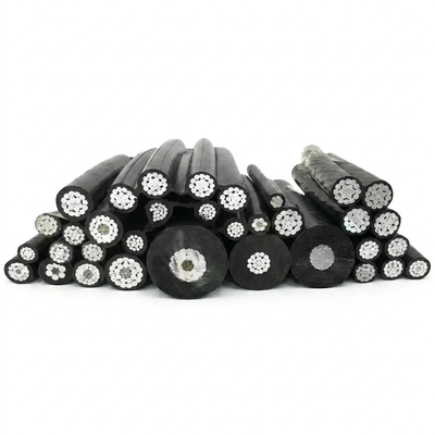 0.6/1kV JKLYJ ABC Cable Aluminium Conducteur XLPE Cable électrique aérien isolé pour le réseau électrique
