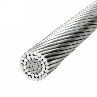 ACSR AAC AAAC AWG BS ASTM Conducteur standard en alliage d'aluminium à haute et basse tension Conducteur de ligne de transmission électrique