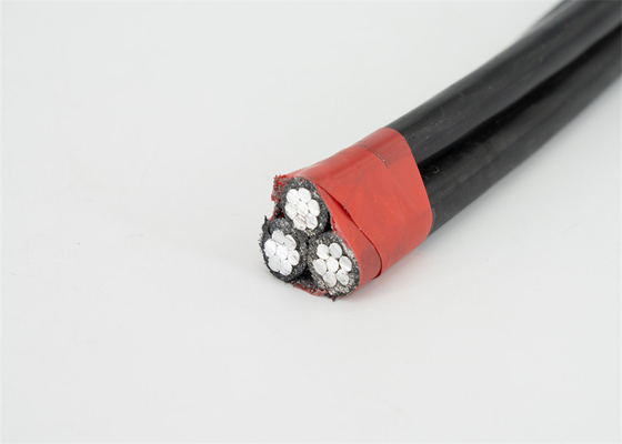 Cable ABC, câble aérien avec isolation XLPE/PVC